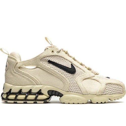 Nike x Stüssy Air Zoom Spiridon Caged "Fossil"