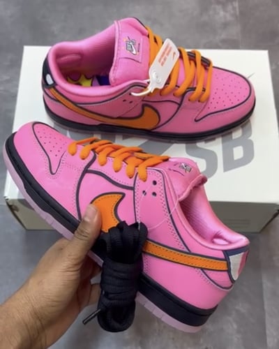 Nike x Powerpuff Girls SB Dunk Low "Blossom"