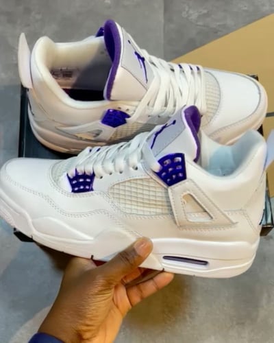 Air Jordan 4 Retro 'Purple Metallic'