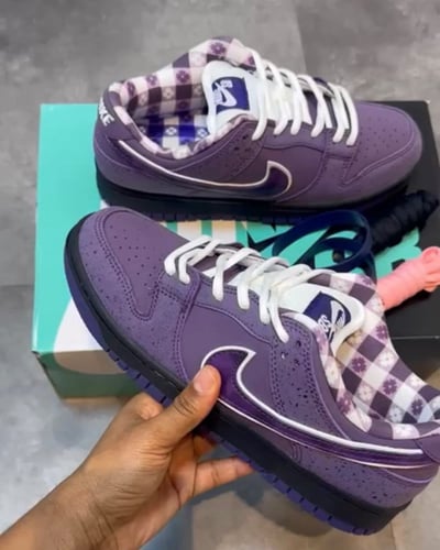 Nike SB Dunk Low Concepts Purple Lobster