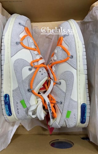 Off-White Dunk Low "Lot 31"