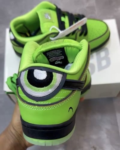 Nike x Powerpuff Girls SB Dunk "Buttercup"