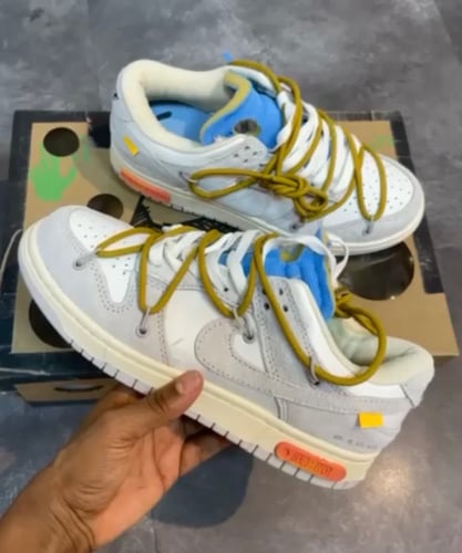Nike x Off-White Dunk Low "Lot 34 of 50" sneakers