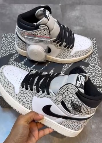Air Jordan 1 High OG "White Cement"