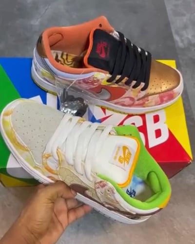 SB Dunk Low "Street Hawker" sneakers