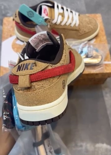 CLOT × Nike Dunk Low SP CN GEL"Cork"