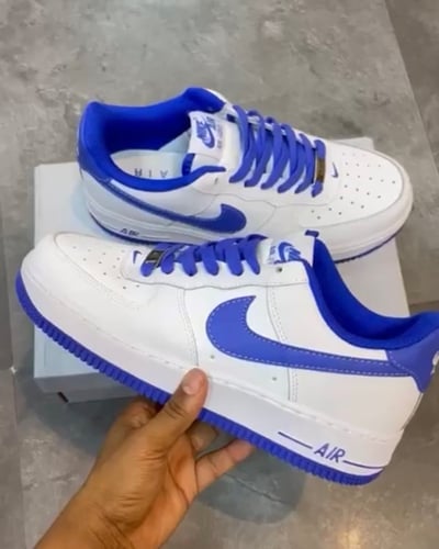 Air force 1 low medium blue