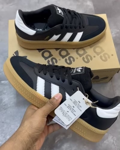 adidas Samba XLG 'Black White Gum'