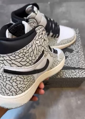 Air Jordan 1 High OG "White Cement"