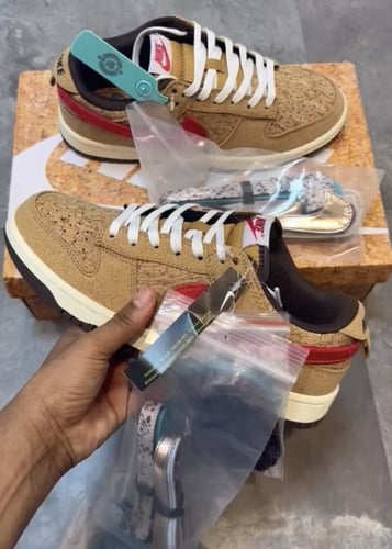 CLOT × Nike Dunk Low SP CN GEL"Cork"