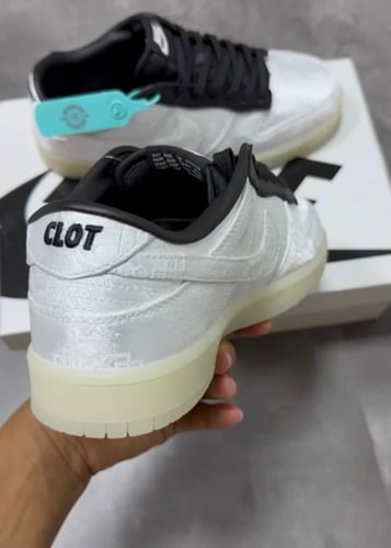 Nike Dunk Low CLOT Fragment White
