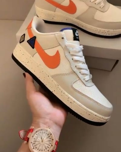 Air Force 1 GS Light Bone