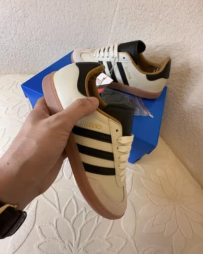 adidas x JJJJound Samba OG "Off White/Core Black"