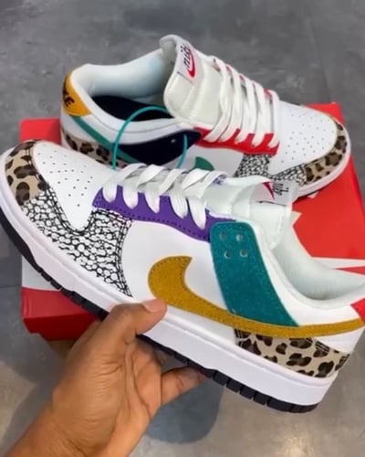 Dunk Low "Safari Mix" low-top sneakers