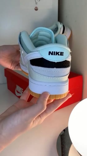Dunk Scrap "Sea Glass" sneakers