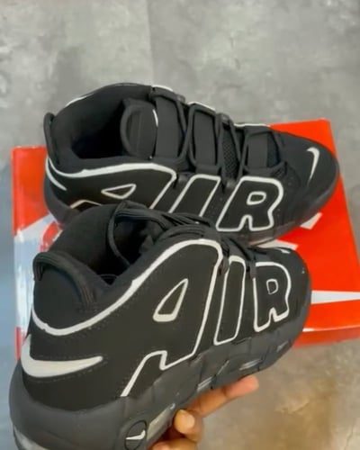 Nike Air More Uptempo 'Black White'