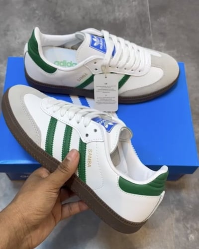 adidas Samba OG Footwear White Green