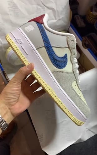 x Undefeated Air Force 1 Low “5 On It”