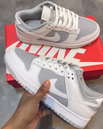 Nike Dunk Low White Grey