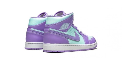 AIR JORDAN 1 MID "Purple Pulse / Glacier Blue"