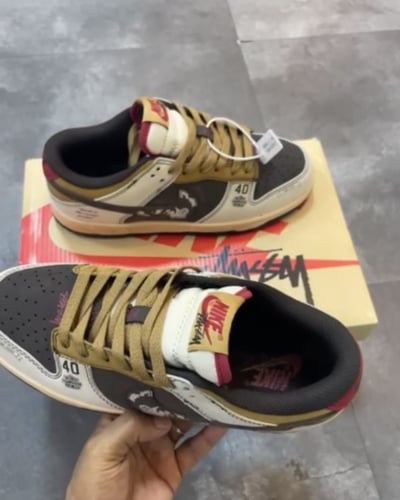 Stüssy × Nike Dunk Low "40th Anniversary"