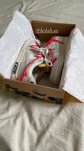Off-White x Dunk Low 'Lot 33 of 50'
