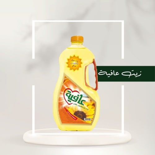 زيت عافية دوار الشمس 1.5لتر شد6