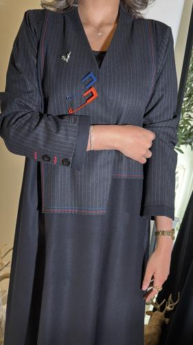 عباية قصة A شتوي نوع الخام صوف