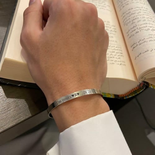 سواره رجالية تصميم اسم او عباره - متجر عهود