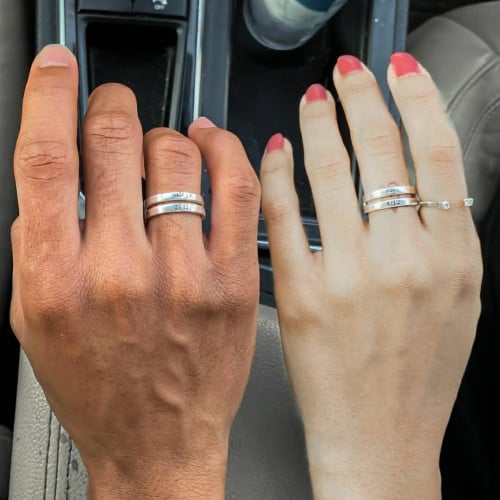 خواتم ملكيه - رجالي ونسائي فضة - متجر عهود