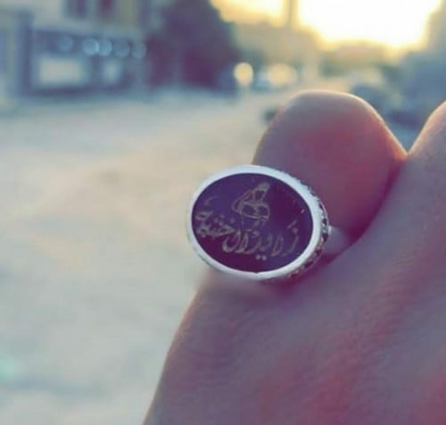 خاتم رجالي ملكي فضه ذو طراز فريد - متجر عهود