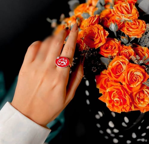 خاتم ملكي نسائي تصميم جديد