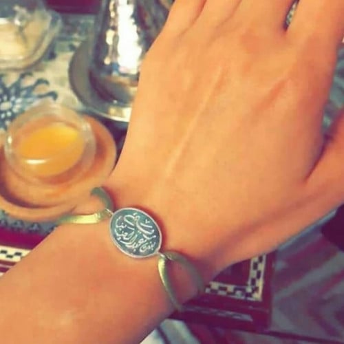 اسواره نسائي ملكي فضه عيار 925