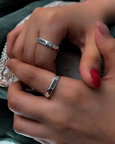 خواتم التاريخ فضة رجالي ونسائي - متجر عهود