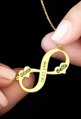 سلسال انفنتي بالاسماء مع تاريخ حسب الطلب - متجر عه...