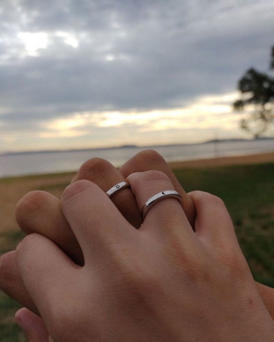 خواتم القمر والشمس ملكي فضه