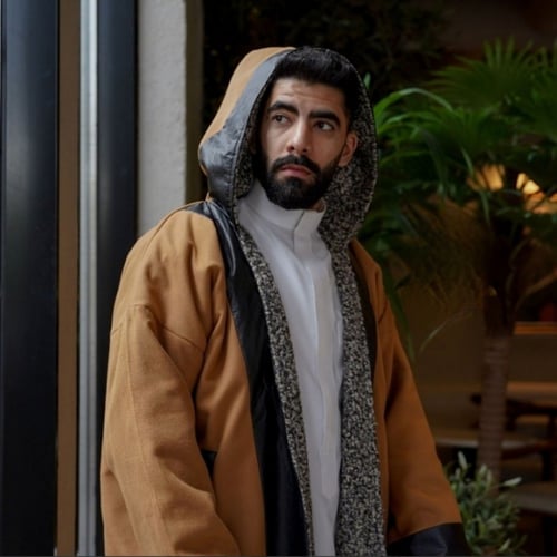 فروه دبل فيس تنلبس وجهين مع شال