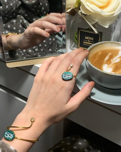 اسواره وخاتم من حجر الاونكس متجر عهود