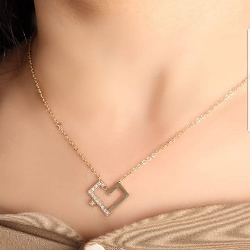 سلسال حب نسائي مطلي بالذهب - متجر عهود