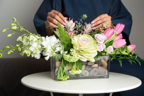 مزهرية المساء الدافيء