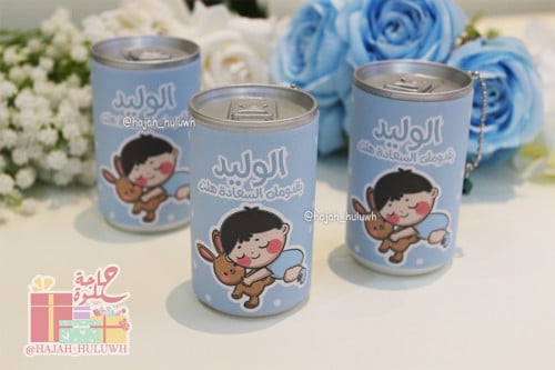 توزيعات مواليد مناديل معطره