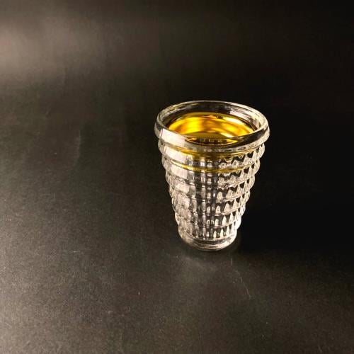 مبخرة زجاج شفاف - حجم وسط