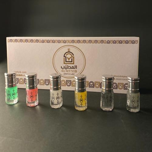 بكج عطور الأناقة 6 أنواع من المسك الفاخر - هدايا ا...