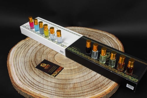 بكج عطور الذوق ( مسك و عود ) 1 + 1 حبة ربع تولة -...