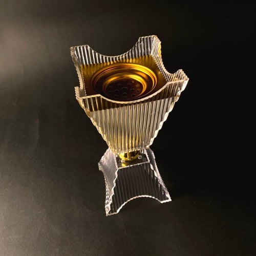 مبخرة اكريلك فاخرة - حجم كبير