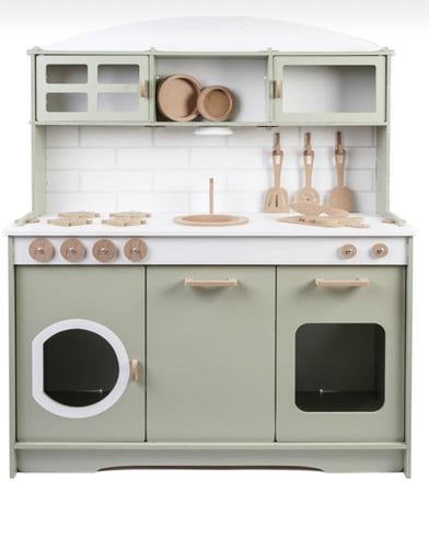 مطبخ اطفال خشبي سهل للتركيب