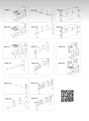 مطبخ اطفال خشبي سهل للتركيب