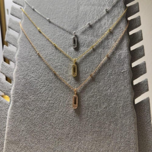 طقم سلسال و سوار ميسيكا بفصوص ماستر كواليتي