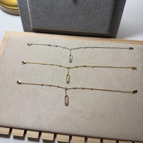 طقم سلسال و سوار ميسيكا بفصوص ماستر كواليتي