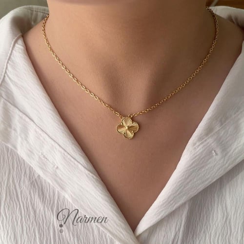 سلسال من فان كليف مطلي ذهب